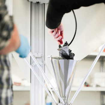 New geopolymer extruder by WASP